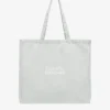 Bolso tote de tela de algodón orgánico - Gris descolorido