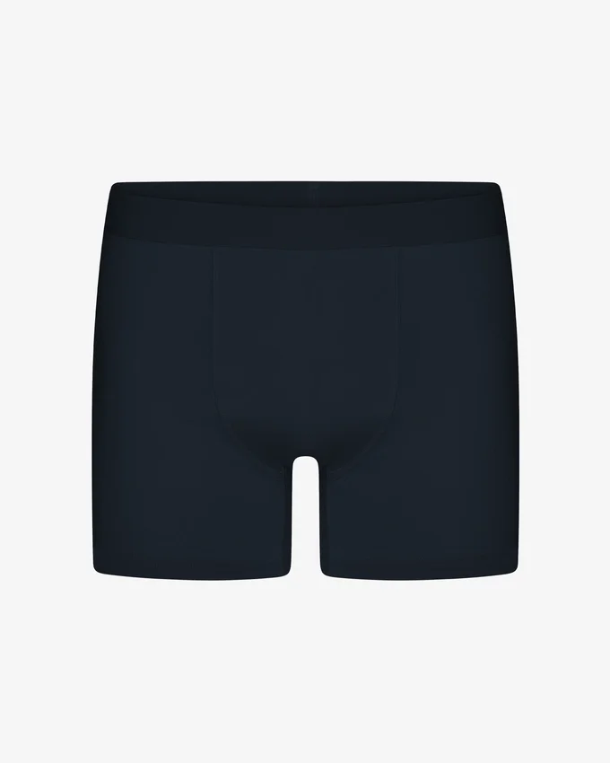 Boxers clásicos de algodón Organic - Azul marino