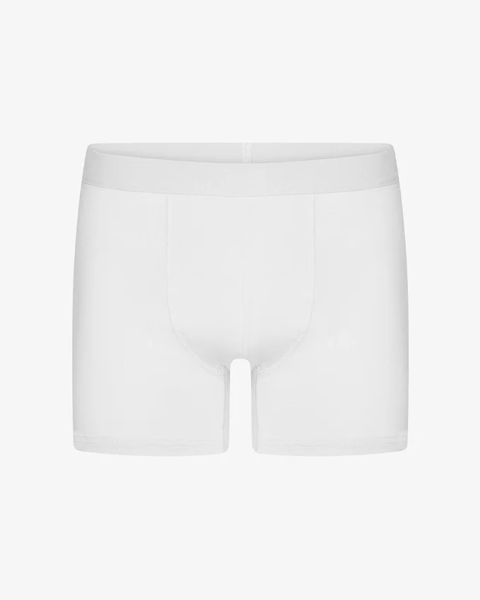 Boxers clásicos de algodón Organic - Blanco óptico