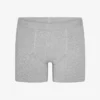 Boxers clásicos de algodón Organic - Gris jaspeado