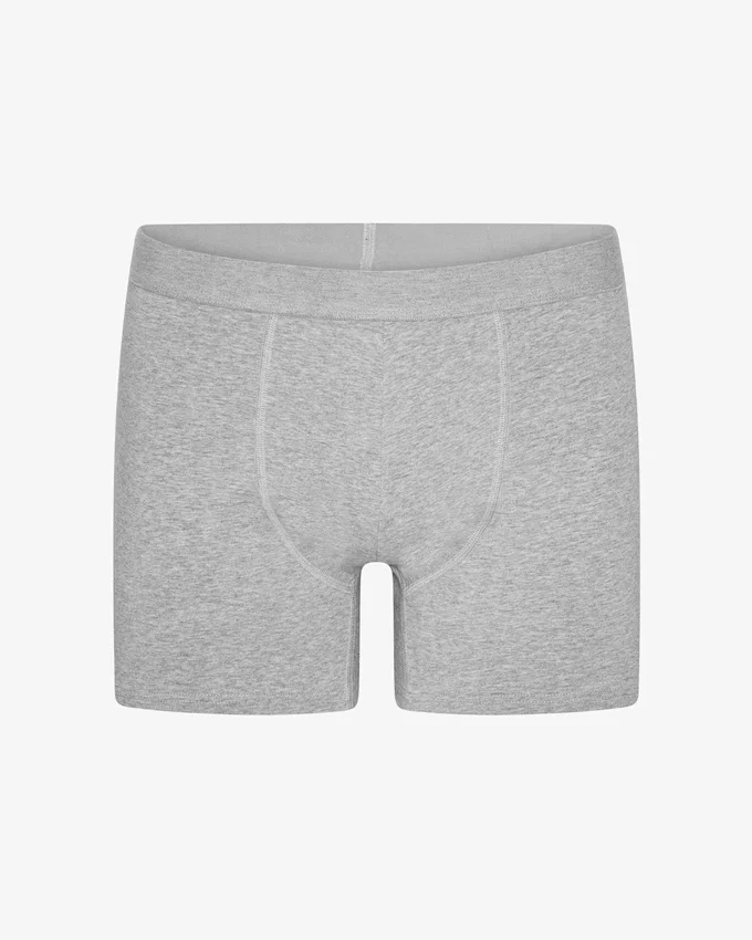 Boxers clásicos de algodón Organic - Gris jaspeado