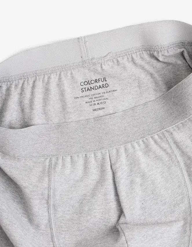 Boxers clásicos Organic - Mezcla de nieve