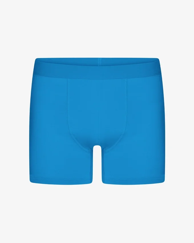 Boxers clásicos orgánicos - Azul Pacífico
