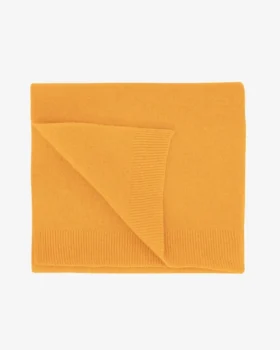 Bufanda de lana merina - Amarillo quemado