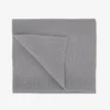 Bufanda de lana merina - Gris jaspeado