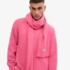 Bufanda de lana merina - Rosa chicle