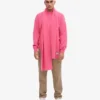 Bufanda de lana merina - Rosa chicle