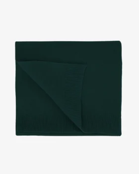 Bufanda de lana merina - Verde esmeralda