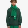 Bufanda de lana merina - Verde Kelly