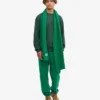 Bufanda de lana merina - Verde Kelly