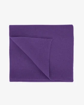 Bufanda de lana merina - Violeta ultra