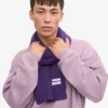 Bufanda de lana merina - Violeta ultra