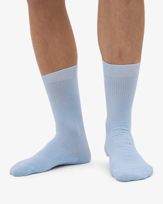 Calcetines Classic Organic - Azul polar