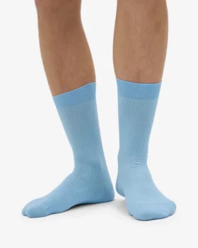 Calcetines Classic Organic de algodón orgánico – Azul mar