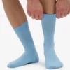 Calcetines Classic Organic de algodón orgánico - Azul mar