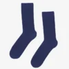 Calcetines Classic Organic de algodón orgánico - Azul marino