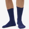 Calcetines Classic Organic de algodón orgánico - Azul marino