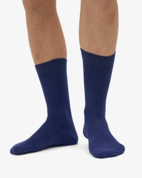 Calcetines Classic Organic de algodón orgánico – Azul marino