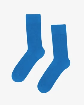 Calcetines Classic Organic de algodón orgánico - Azul Pacífico