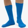 Calcetines Classic Organic de algodón orgánico - Azul Pacífico