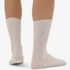 Calcetines Classic Organic de algodón orgánico - Blanco marfil