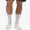 Calcetines Classic Organic de algodón orgánico - Blanco óptico