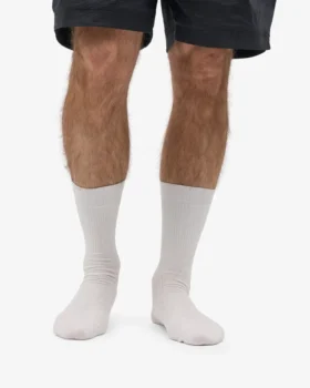 Calcetines Classic Organic de algodón orgánico – Blanco óptico