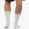 Calcetines Classic Organic de algodón orgánico - Blanco óptico