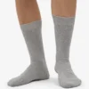 Calcetines Classic Organic de algodón orgánico - Gris jaspeado