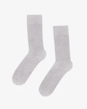 Calcetines Classic Organic de algodón orgánico - Mezcla de nieve