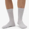 Calcetines Classic Organic de algodón orgánico - Mezcla de nieve