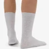 Calcetines Classic Organic de algodón orgánico - Mezcla de nieve