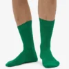 Calcetines Classic Organic de algodón orgánico - Verde Kelly