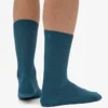 Calcetines Classic Organic de algodón orgánico - Verde océano