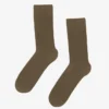 Calcetines Classic Organic de algodón orgánico - Verde oliva apagado