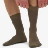 Calcetines Classic Organic de algodón orgánico - Verde oliva apagado