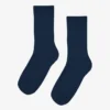 Calcetines Classic Organic de algodón para mujer - Azul marino