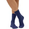 Calcetines Classic Organic de algodón para mujer - Azul marino
