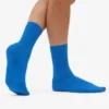 Calcetines Classic Organic de algodón para mujer - Azul Pacífico