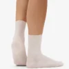 Calcetines Classic Organic de algodón para mujer - Blanco marfil