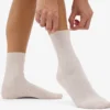 Calcetines Classic Organic de algodón para mujer - Blanco marfil