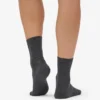 Calcetines Classic Organic de algodón para mujer - Gris lava