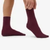 Calcetines Classic Organic de algodón para mujer - Rojo sangre