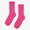 Calcetines Classic Organic de algodón para mujer - Rosa chicle