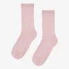 Calcetines Classic Organic de algodón para mujer - Rosa descolorido