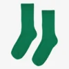 Calcetines Classic Organic de algodón para mujer - Verde Kelly