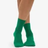 Calcetines Classic Organic de algodón para mujer - Verde Kelly