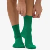 Calcetines Classic Organic de algodón para mujer - Verde Kelly