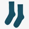 Calcetines Classic Organic de algodón para mujer - Verde océano