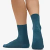 Calcetines Classic Organic de algodón para mujer - Verde océano